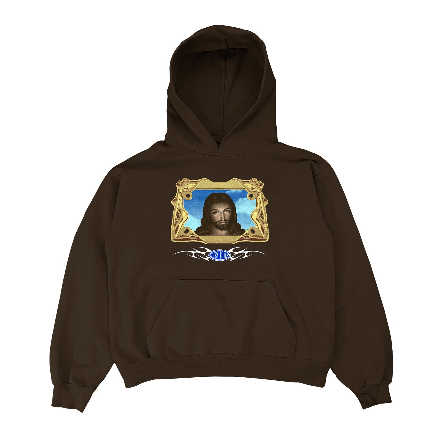 Placas Benditas Hoodie (Chocolate)