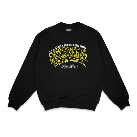 Estrella Crewneck (Black)